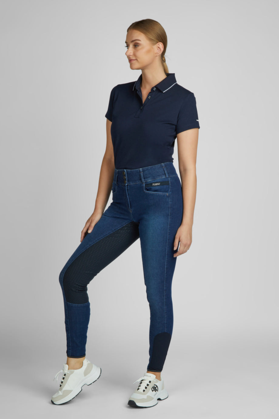 Candela DuraGrip Jeans, Yüksek Bel Kadın Binici Pantolon