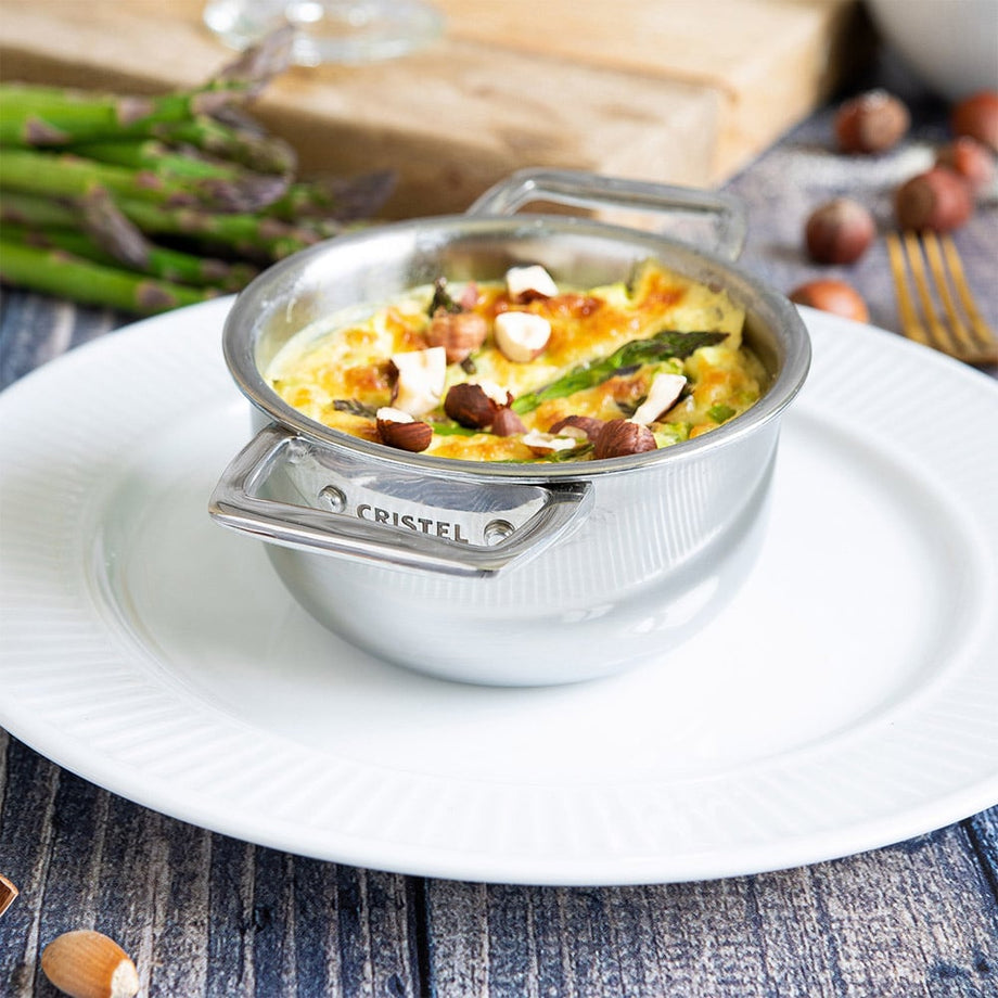 Castel Pro Paslanmaz Çelik Mini Güveç