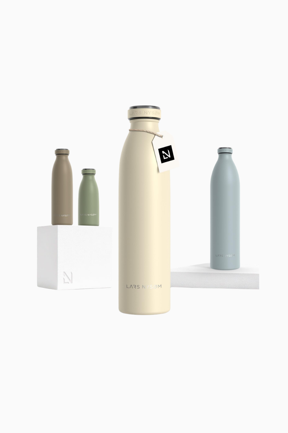 750 ml Çift Duvar Paslanmaz Çelik Termos Su Şişesi