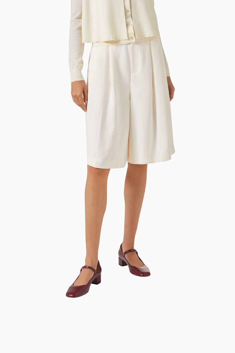 Ginny 35 Mary Jane Pumps, Parlak Nappa Deri, Ayarlanabilir Bant ve 35mm Topuk