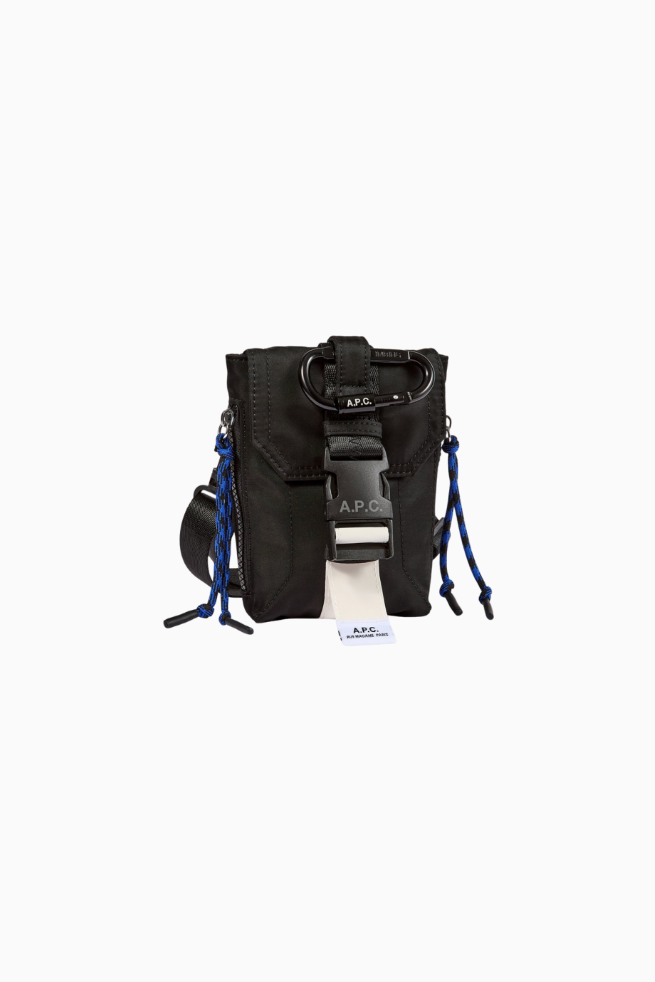 Trek Crossbody Pouch Siyah Ayarlanabilir Unisex Omuz Çantası