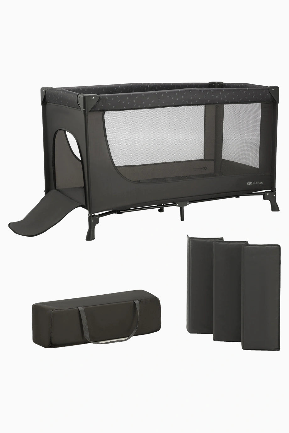 JOY LIGHT 2in1 Seyahat Yatağı-Park Yatak Hafif Katlanabilir, Taşıma Çantalı