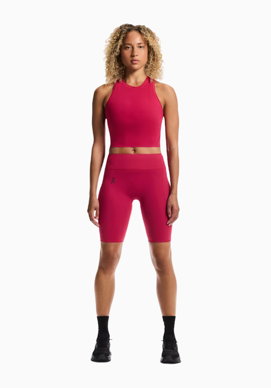 Kadın Studio Tights Short, Yüksek Bel