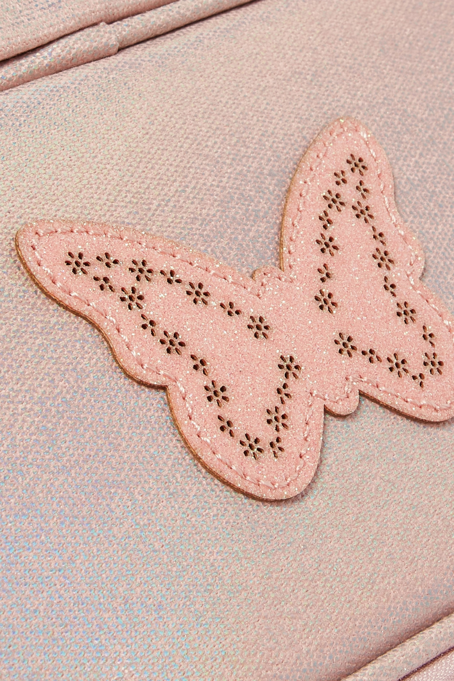 Butterfly Modular Kalem Kutusu, Pembe, Çift Bölmeli ve Suya Dayanıklı