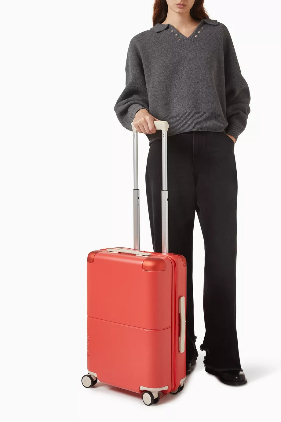 Carry On CaseSafe Kırmızı Kabin Boy Valiz