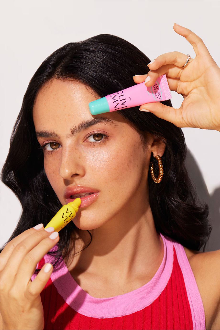 Glass Skin Tanghulu Liptox, 10 ml Guava Aromalı Vegan Dudak Parlatıcısı