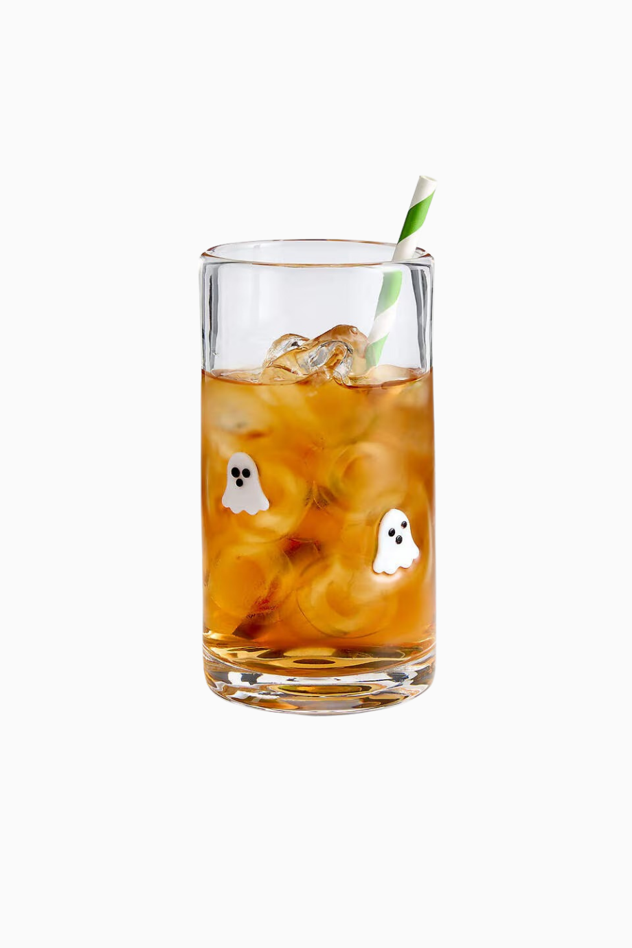 Cadılar Bayramı Ghost Highball Bardağı 15,5 Oz, El Üflemeli Cam