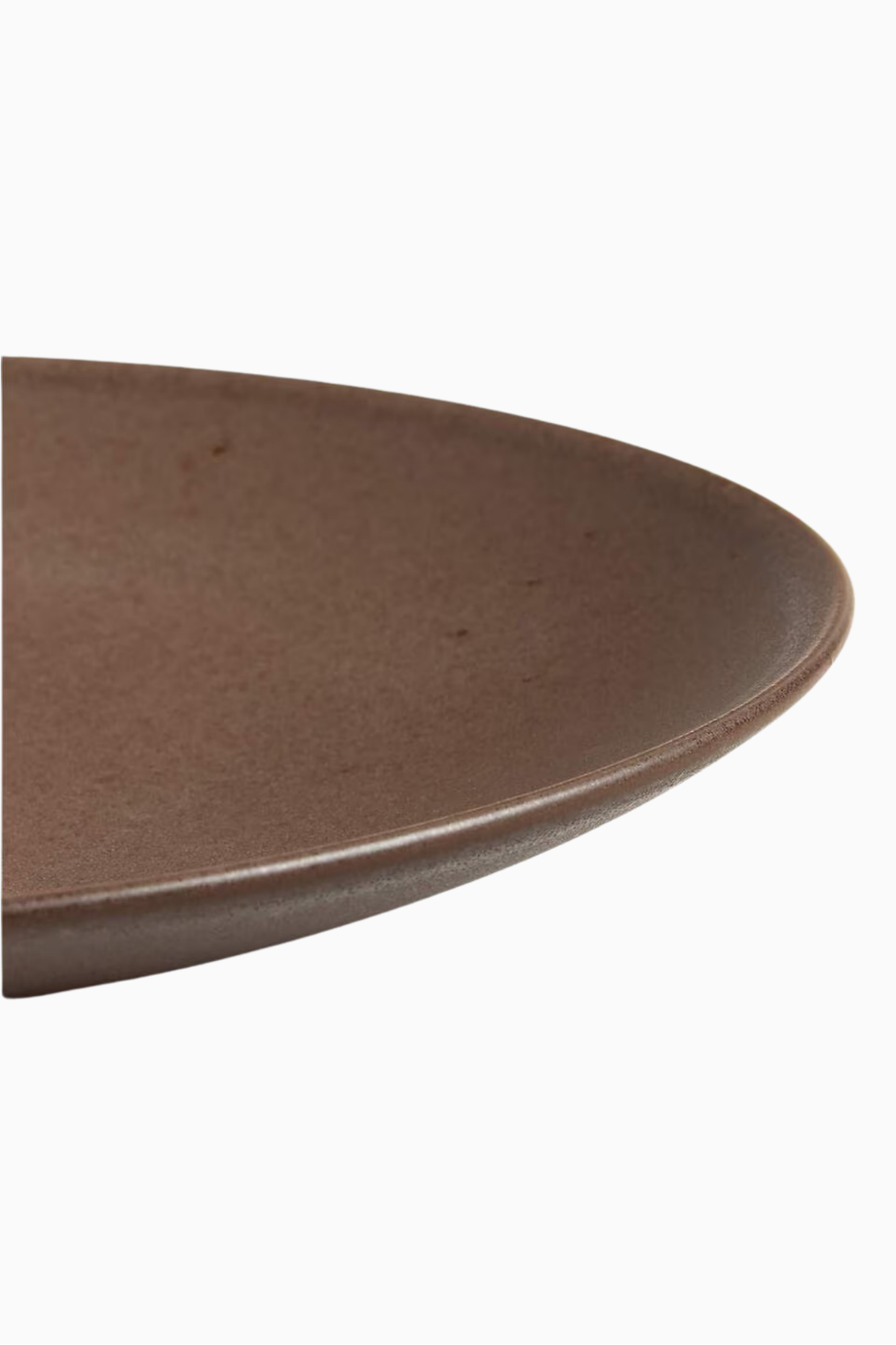 Craft Espresso Stoneware Coupe Yemek Tabağı, Şık ve Dayanıklı, Tekli