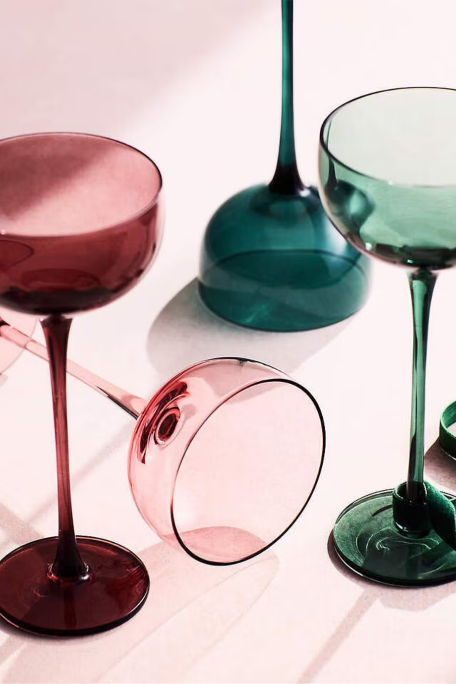 Holiday 6 Onsluk Aperatif Bardakları, 4'lü Set El Üfleme Cam