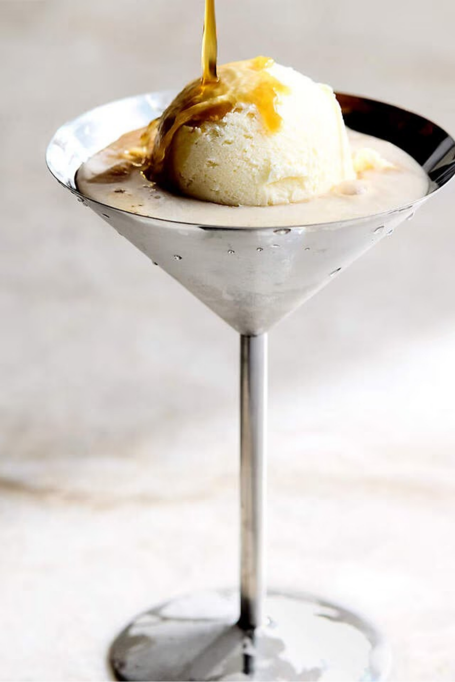 Easton 8 Onsluk Gümüş Martini Bardağı, Vintage Stil Kokteyl Bardağı