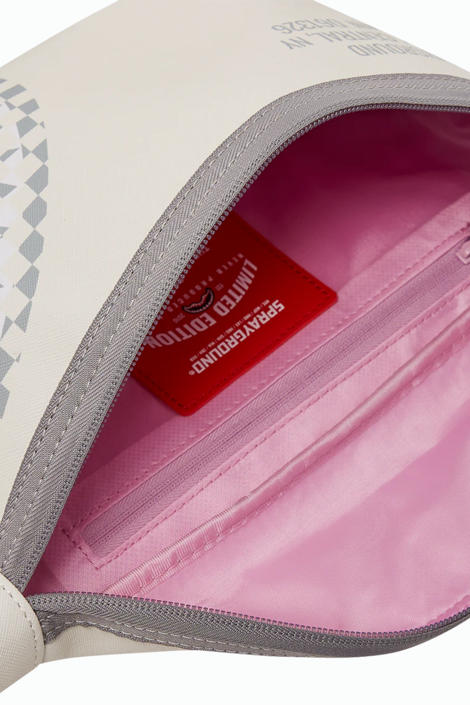 Cream Check Shark Crossbody Unisex Çanta, Sınırlı Sayıda