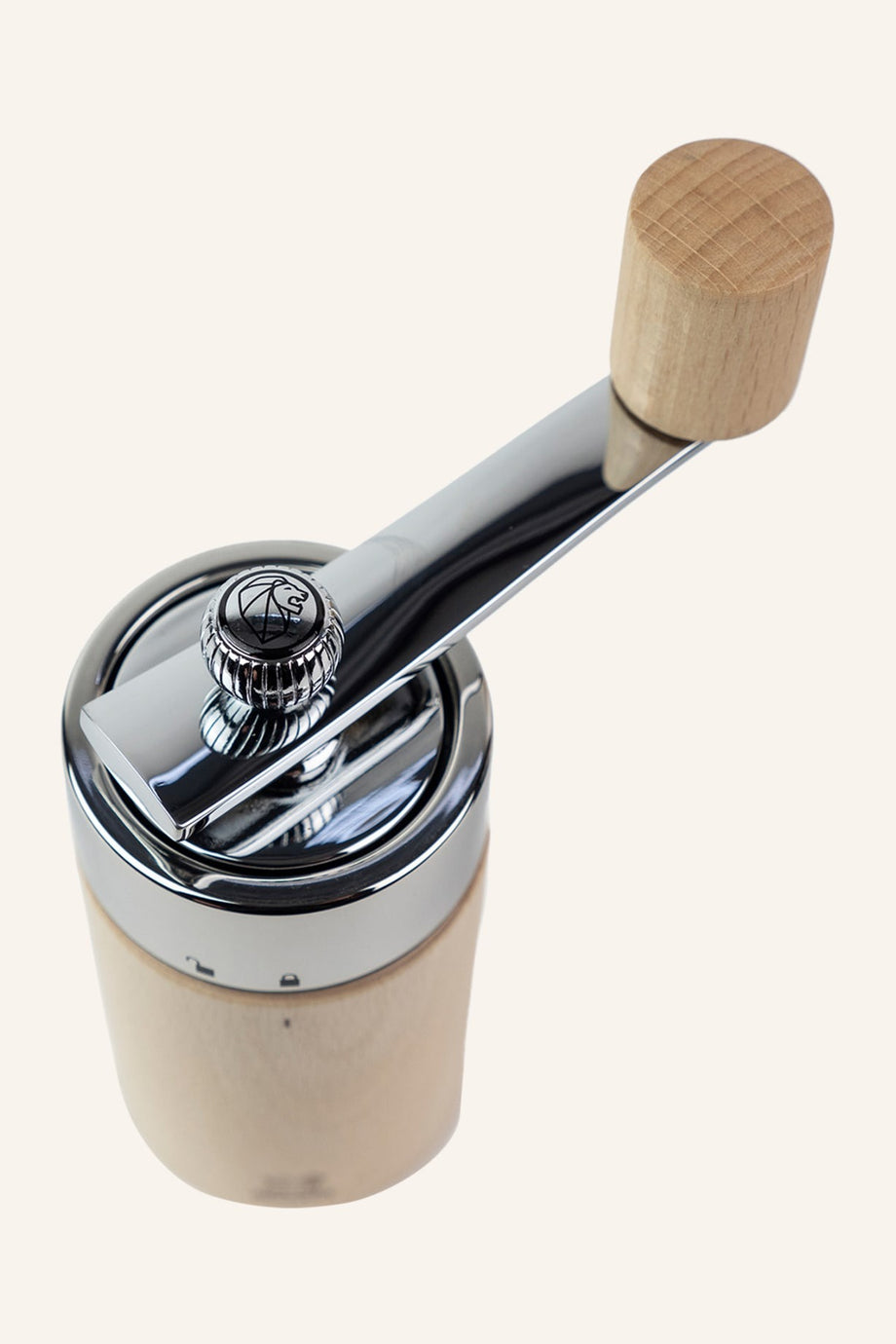 Isen 15 cm Muskat Değirmeni El Kolu Paslanmaz Çelik Gövde