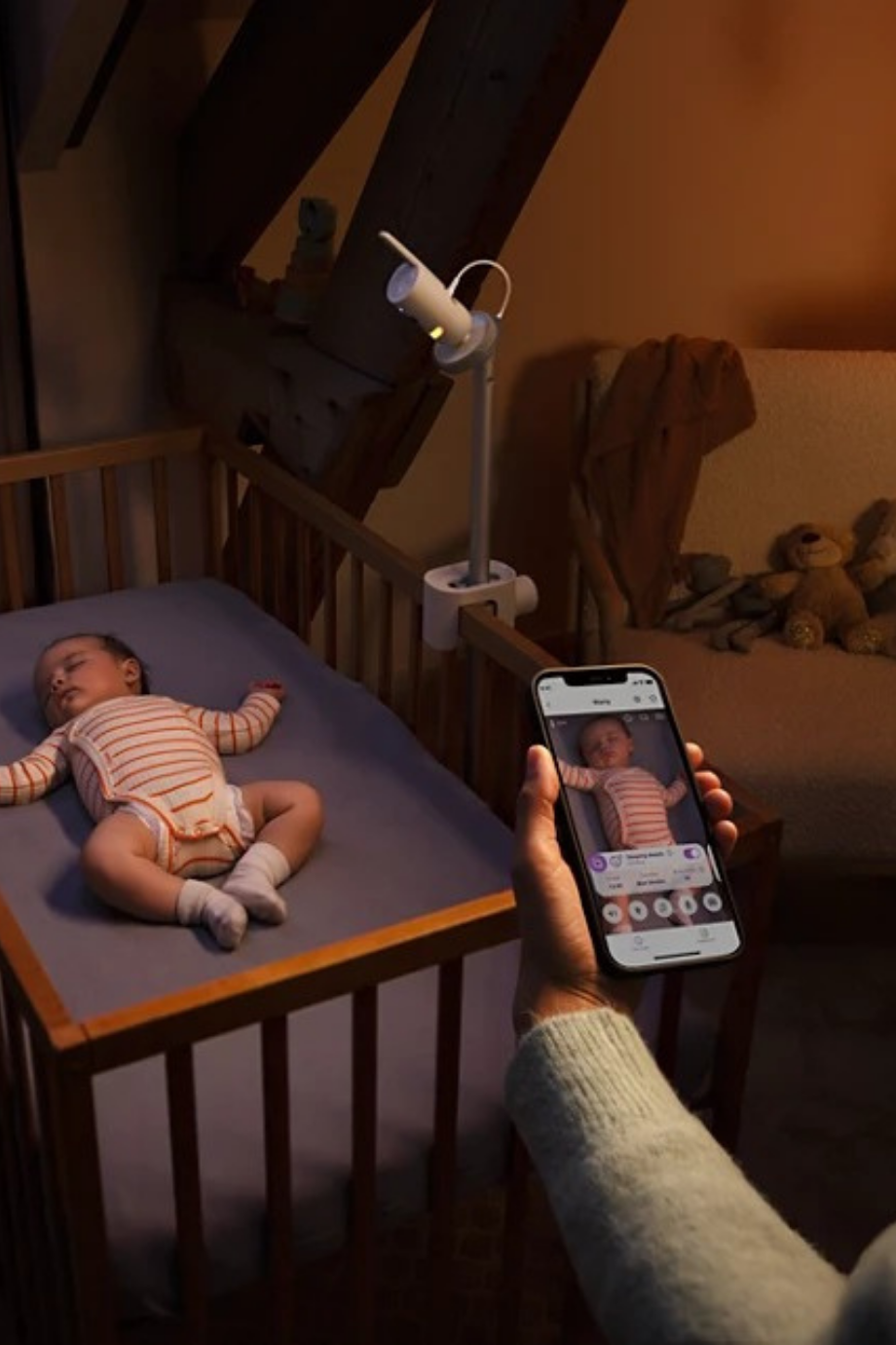 Avent SCD973/26 Premium AI Görüntülü Bebek Monitörü