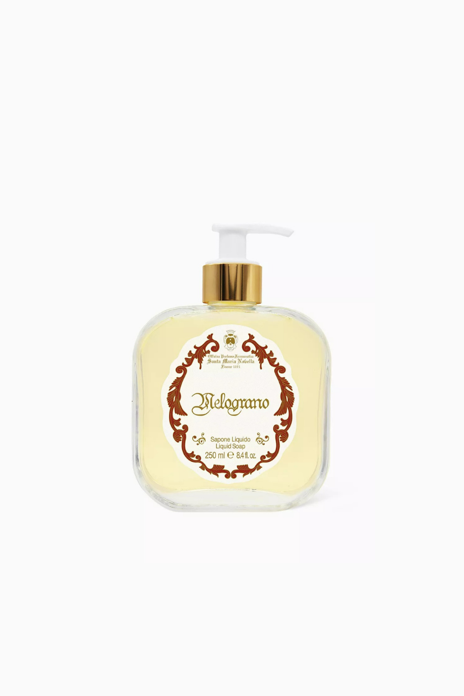 Melograno Sıvı Sabun 250ml, Lüks ve Nazik Temizlik
