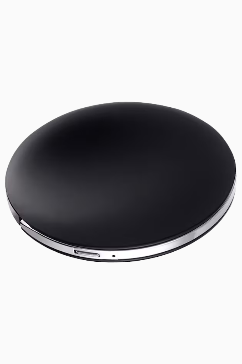 LED Işıklı Makyaj Cep Aynası, USB Şarjlı, 3 Parlaklık, 3 Kat Büyütme