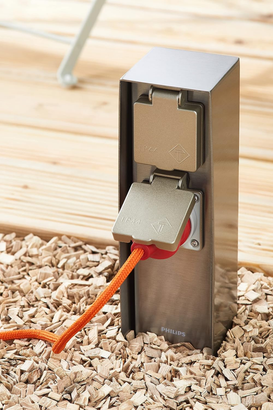 MyGarden IP44 Paslanmaz Çelik Dış Mekan Güç Kaynağı