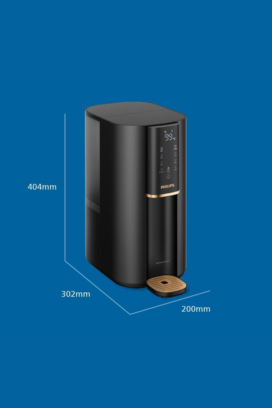 Ters Ozmoz Su İstasyonu, Anında Isıtma, 4L Tank