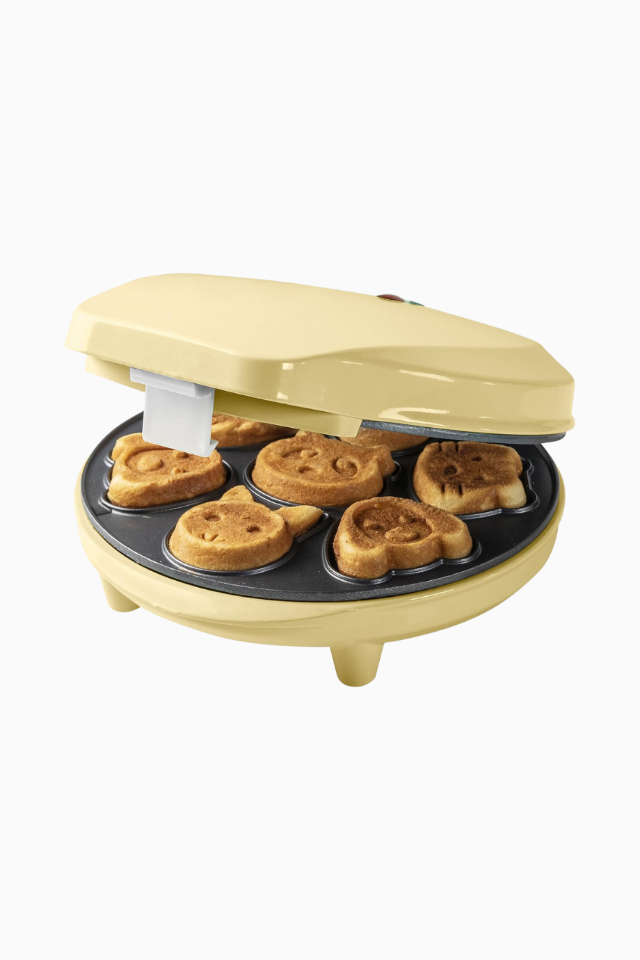 Mini Hayvan Motifli Waffle Makinesi ve 700 ml Ölçekli Hamur Dozajlayıcı