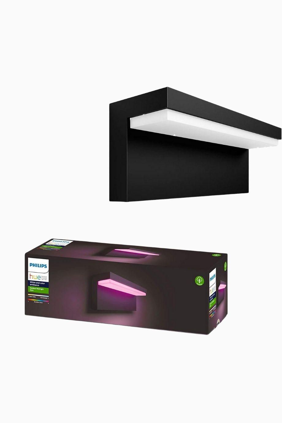 Hue Nyro LED Duvar Lambası, IP44 Dış Mekan