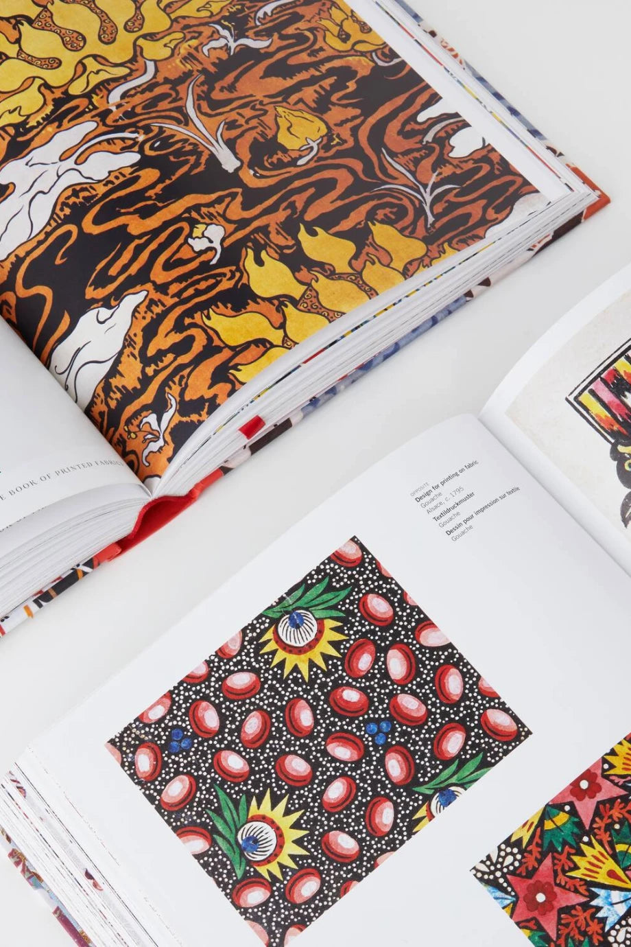 The Book of Printed Fabrics 2 Cilt Dekoratif Kitap Seti