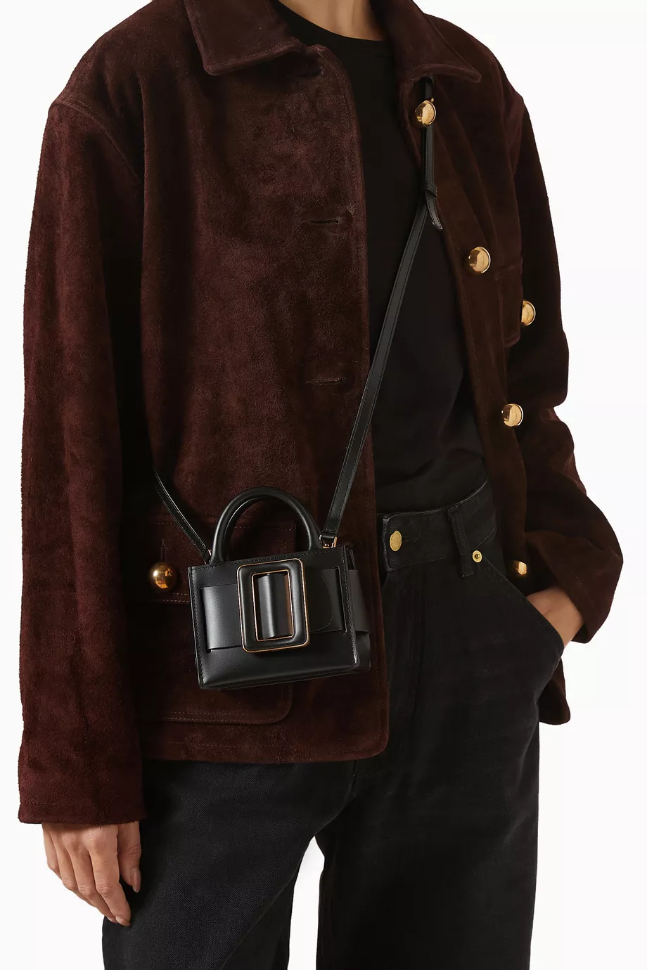 Mikro Bobby Surreal Çanta, Şık & Çok Yönlü, Dana Derisinden