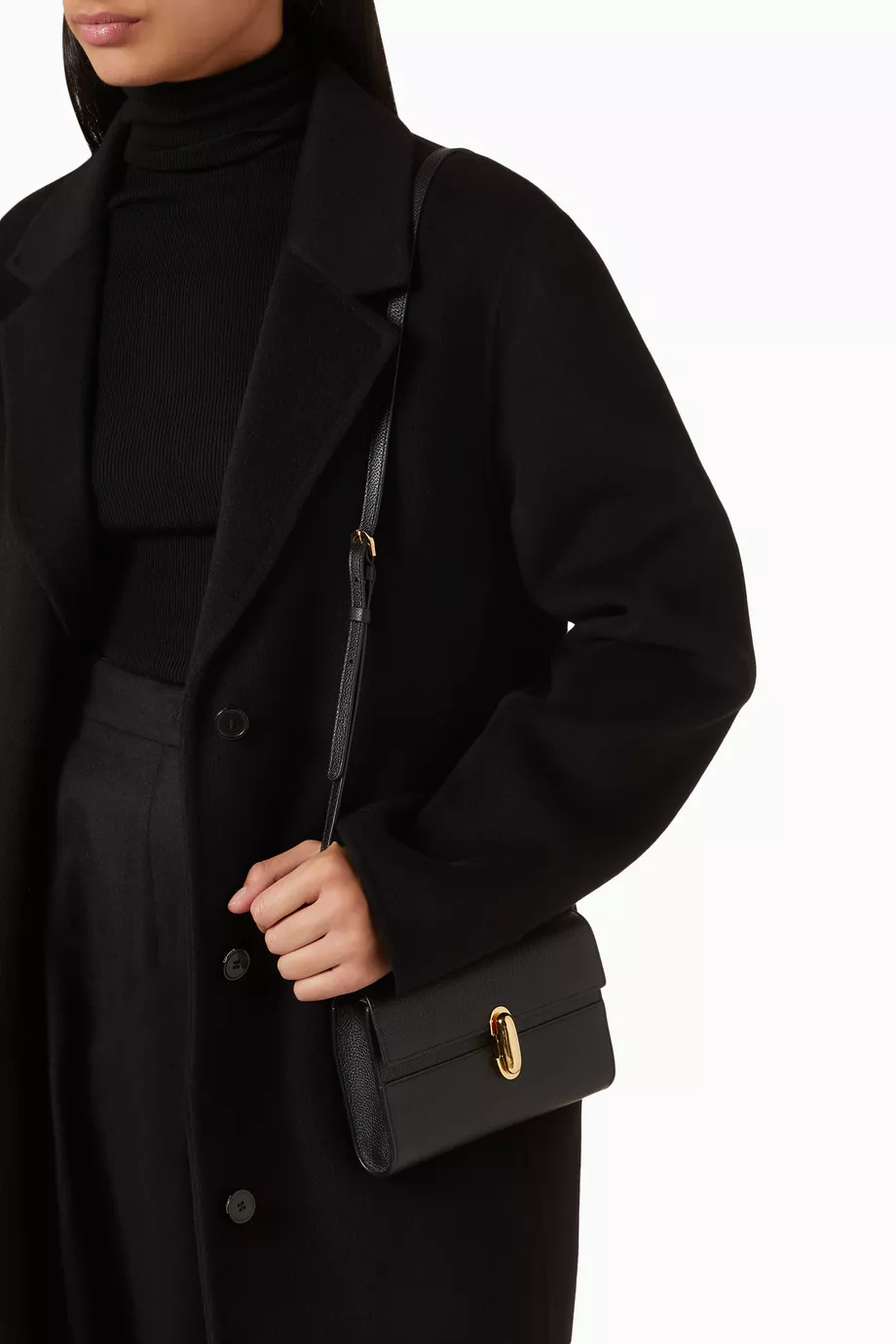 Mini Symmetry Çapraz Çanta, Kompakt & Şık, Dana Derisi