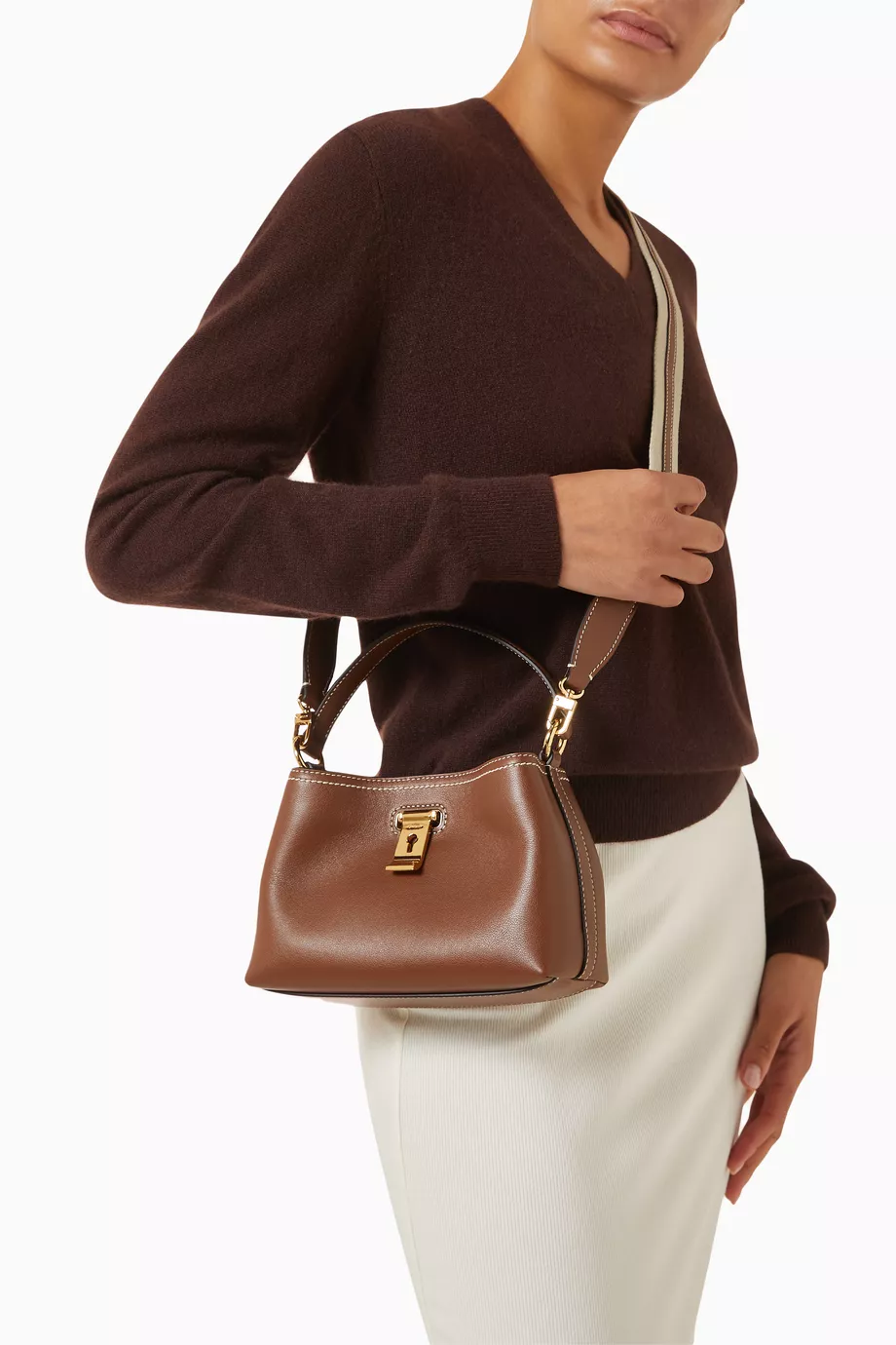 Liv Deri Tote Çanta, Şık & Çok Yönlü, Yüksek Kaliteli Deri Malzeme