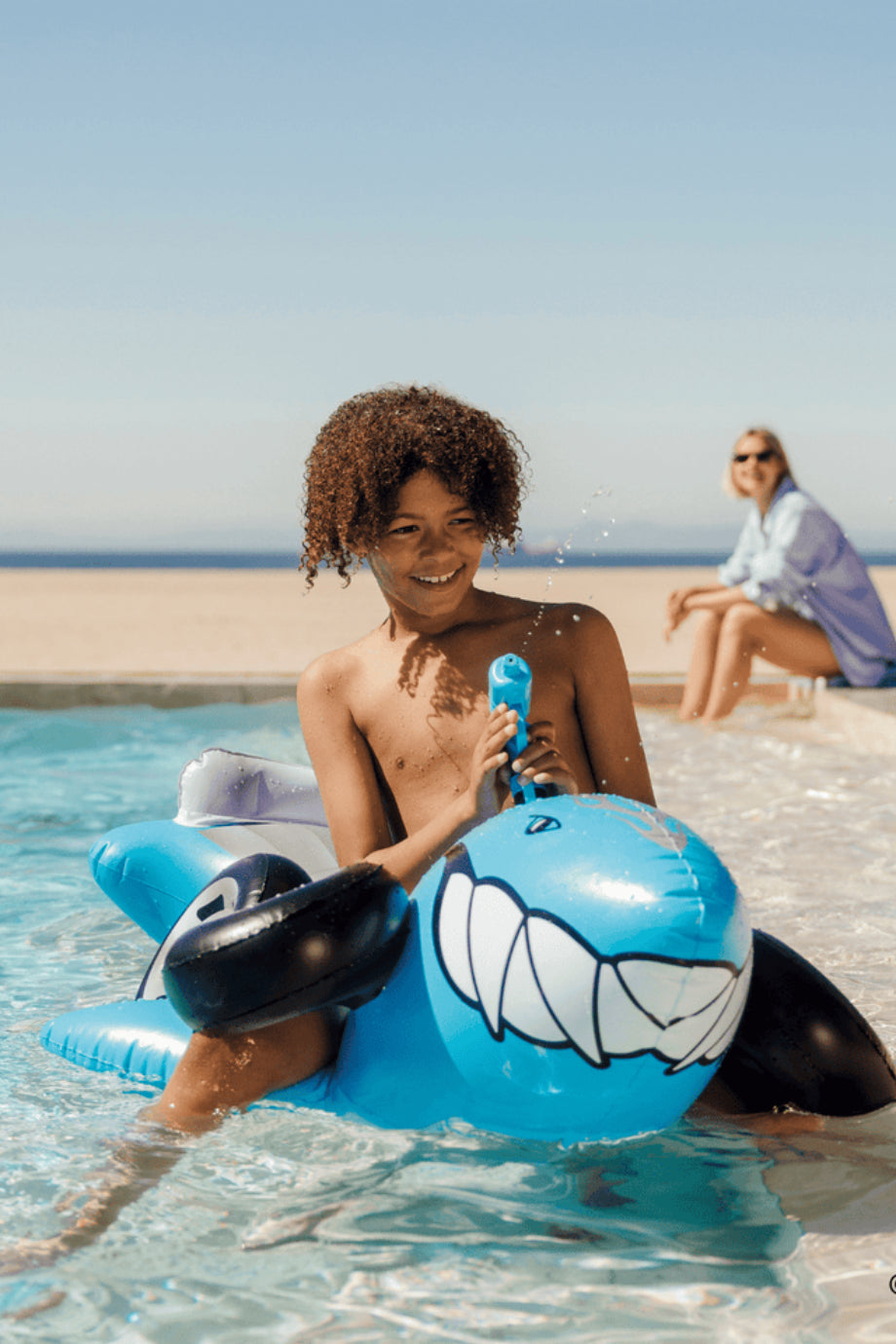 Hot Wheels Sharkruiser Şişme Çocuk Havuz Şamandırası