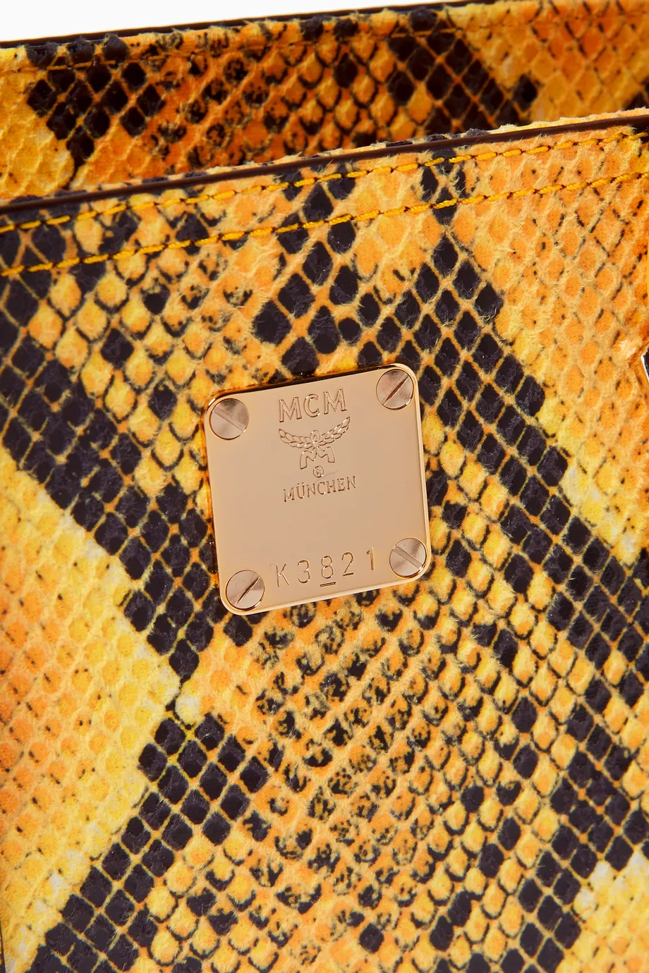 Python Baskılı Coronet Toni Tote Çanta, Top-Zip Shopper