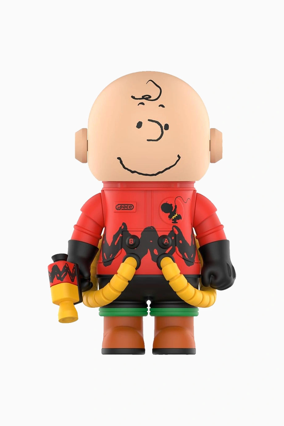Mega Space Molly 100% Charlie Brown & Snoopy Özel Koleksiyon Sanat Oyuncak Figürü 1 Kutu