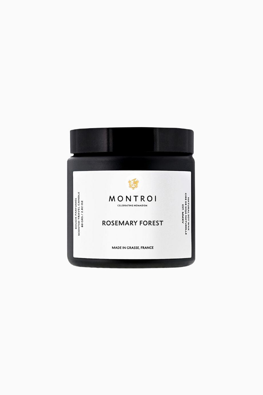 Rosemary Forest Travel Candle Lüks ve Taşınabilir 80g Mum