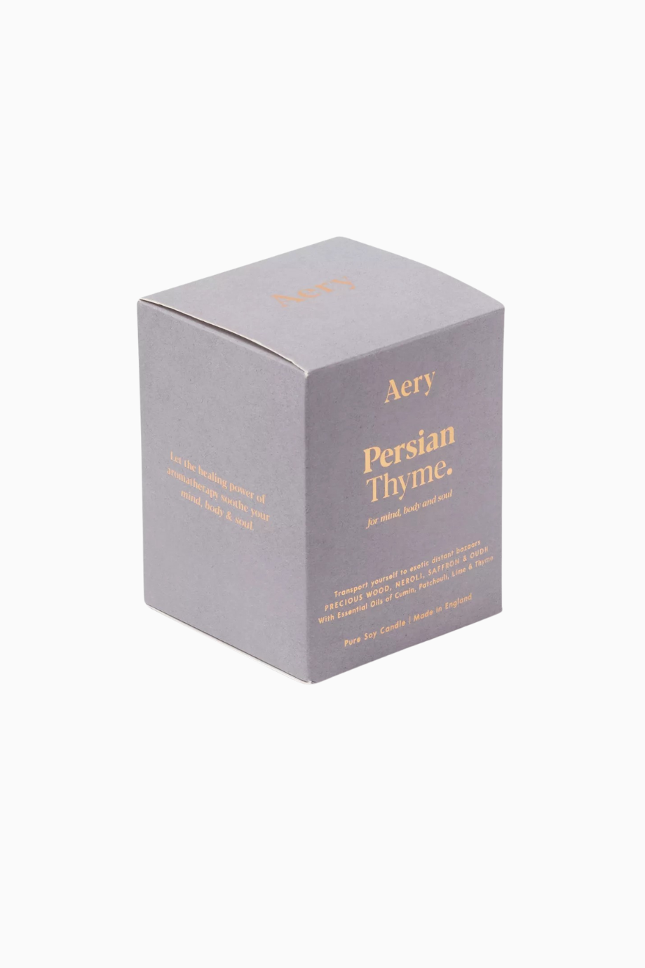 Persian Thyme Mum 200g, Exotik Baharat ve Oud Kokulu Lüks Mum