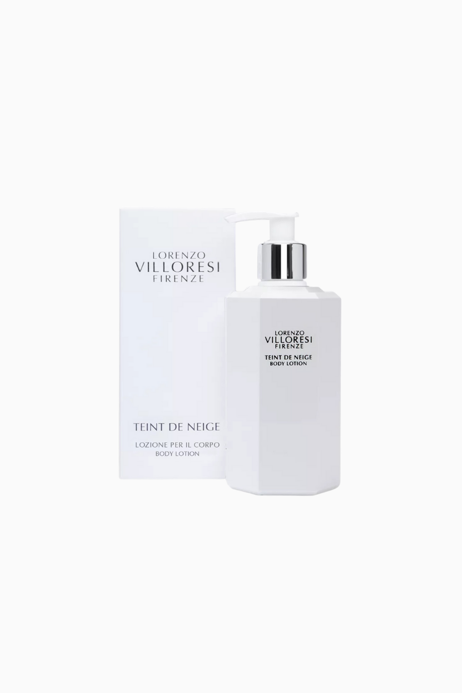 Teint de Neige Vücut Losyonu, 250ml Çiçeksi ve Pudralı Koku
