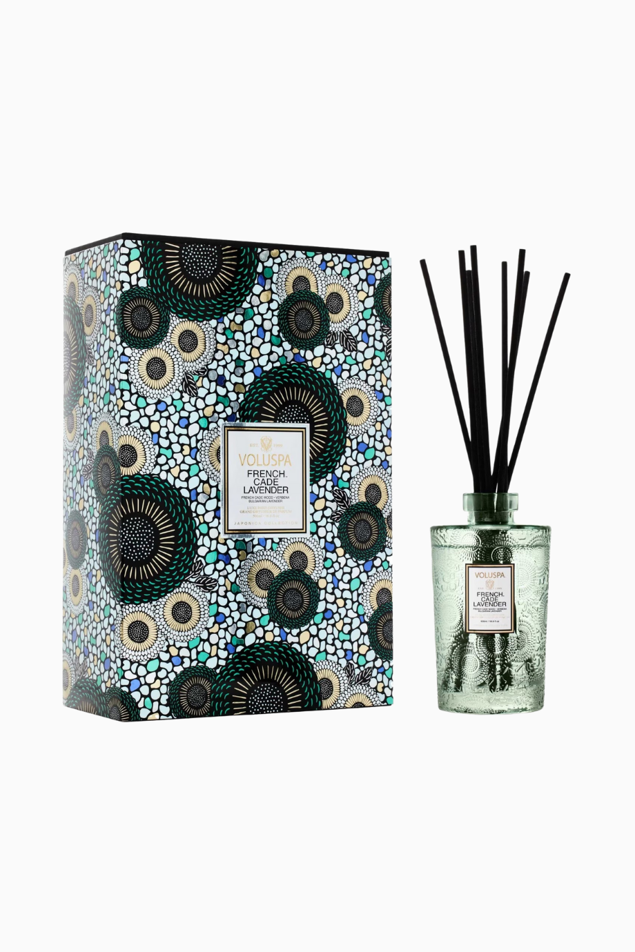 French Cade Lavender Lüks Oda Kokusu, Aromatik Cam Difüzör