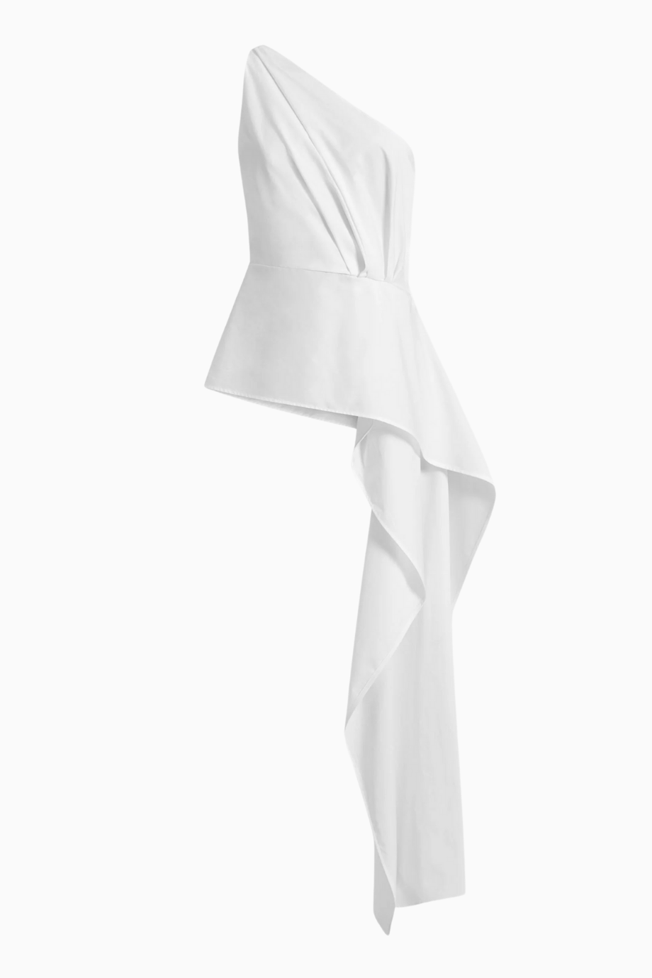 Iolanda Top Asimetrik Poplin Kadın Bluz