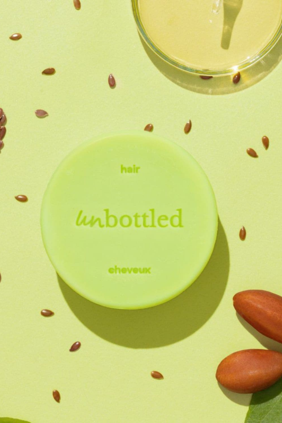Shampoo Tout Nu Kıvırcık Saçlar İçin Katı Şampuan