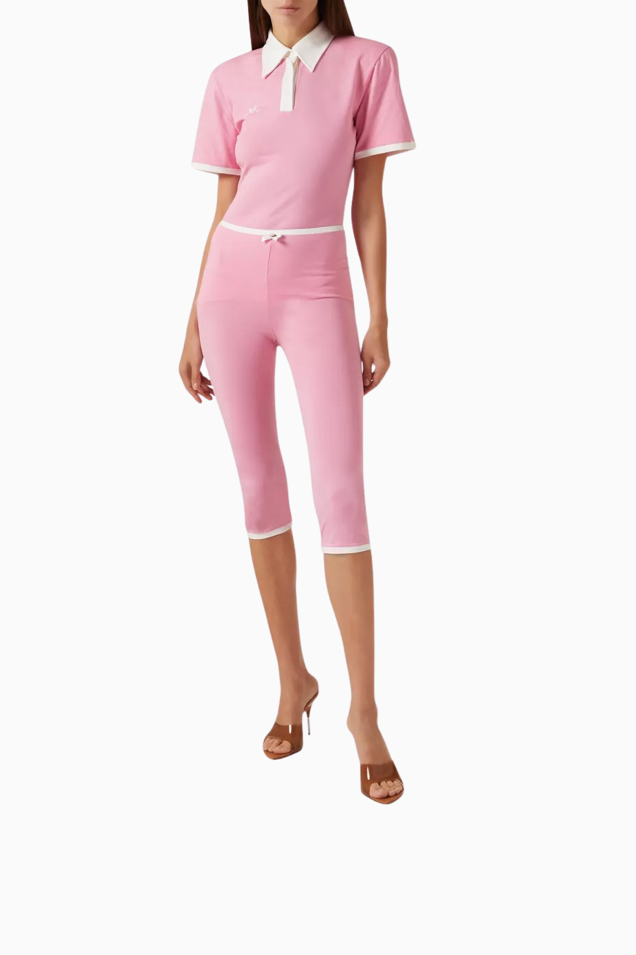 Bianca 95 Topuklu Terlik Kahverengi