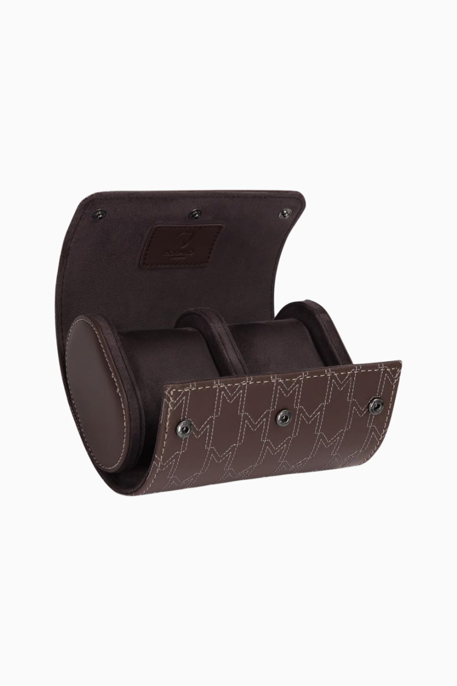Optimus Watch Roll, 2 Saat İçin Mikroleder Lüks Seyahat Kutusu