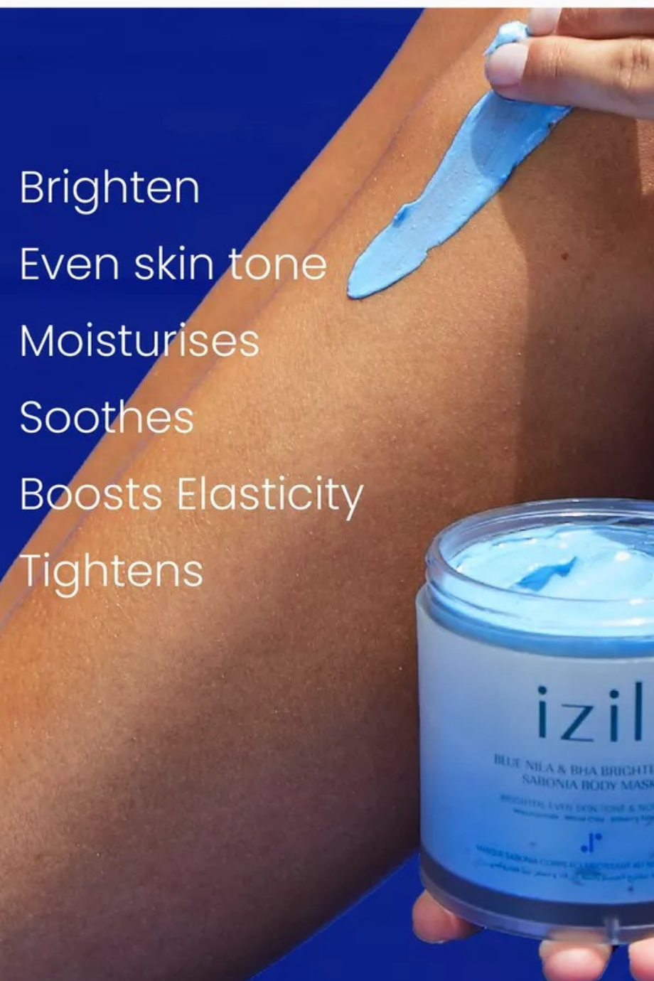 Blue Nila-BHA Aydınlatıcı Sabonia Vücut Maskesi 250g