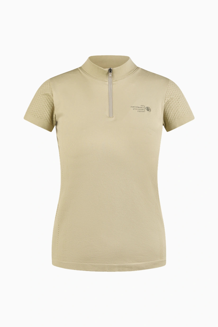 Athleisure 1223 3D Knit Lüks Kadın Spor Üst T-shirt