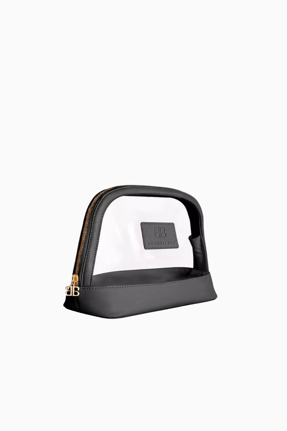 Black Toiletry Bag, Şeffaf Siyah Düzenleyici Makyaj Çantası