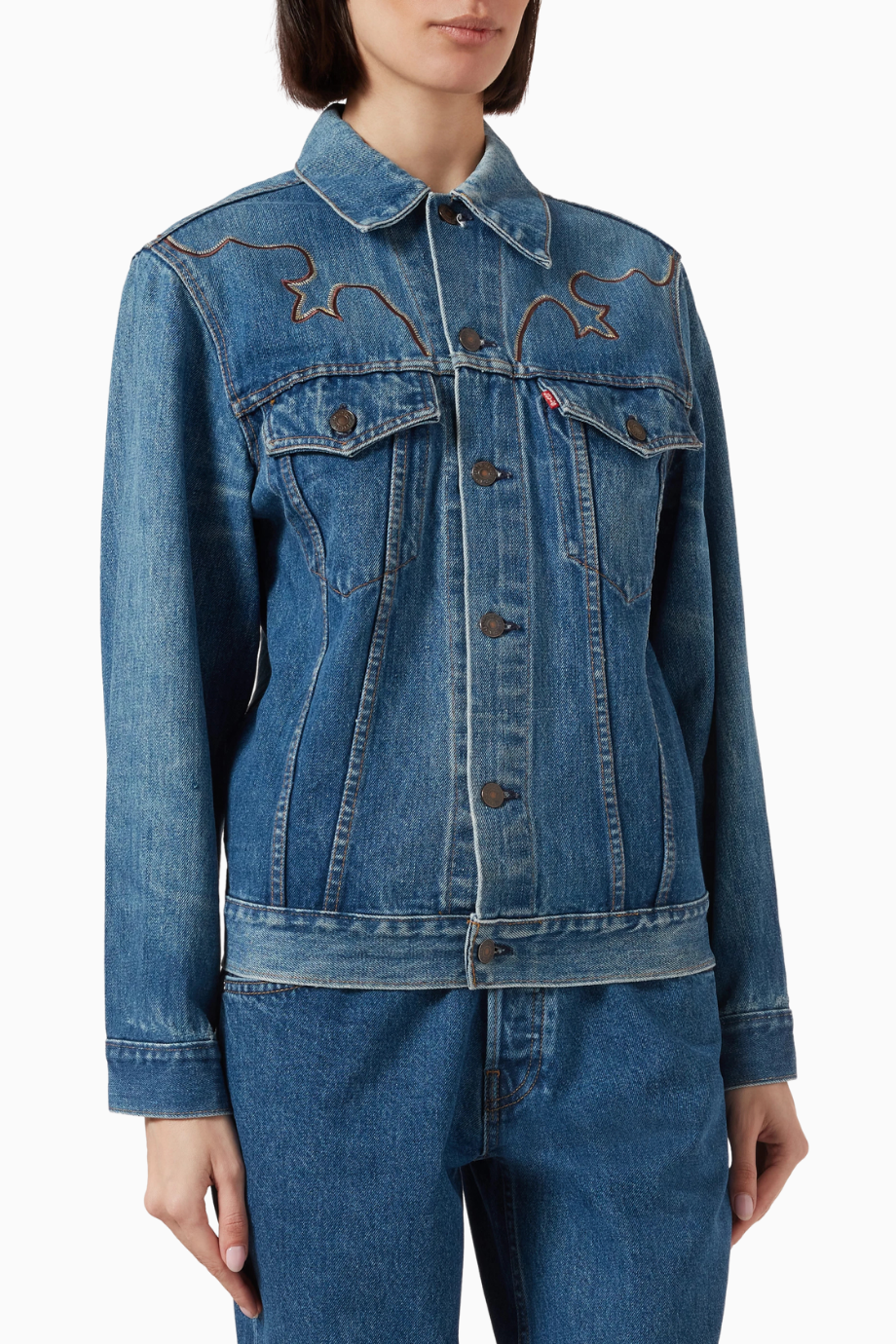 Rodeo Vintage Denim Ceket, Zamansız Lüks ve Modern Americana