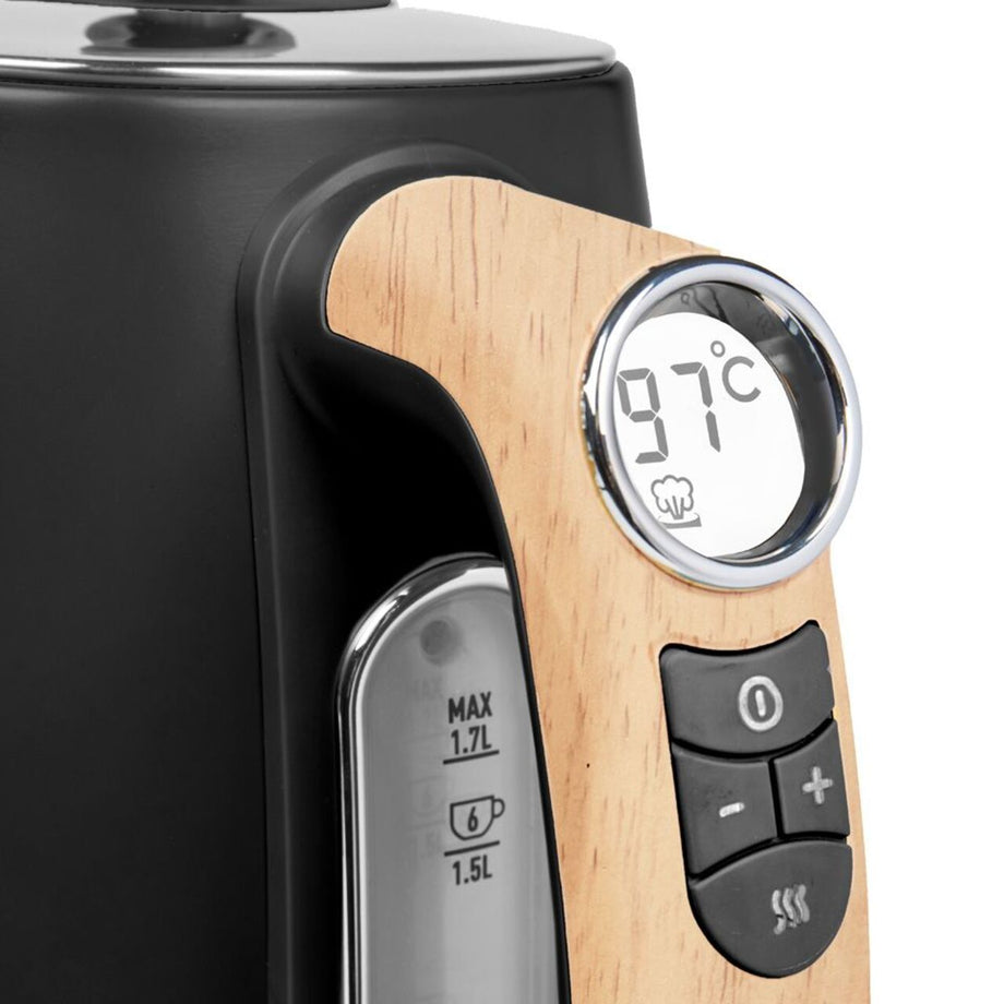 1.7L Siyah Su Isıtıcısı, Şık ve İşlevsel Tasarım