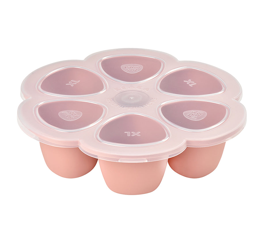 Çok Amaçlı Silikon Dondurma Kalıbı 6 x 150ml, Pembe
