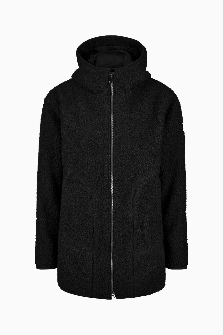 Teddyfleece Jacket 8035 Kapüşonlu Sherpa Kadın Polar Mont
