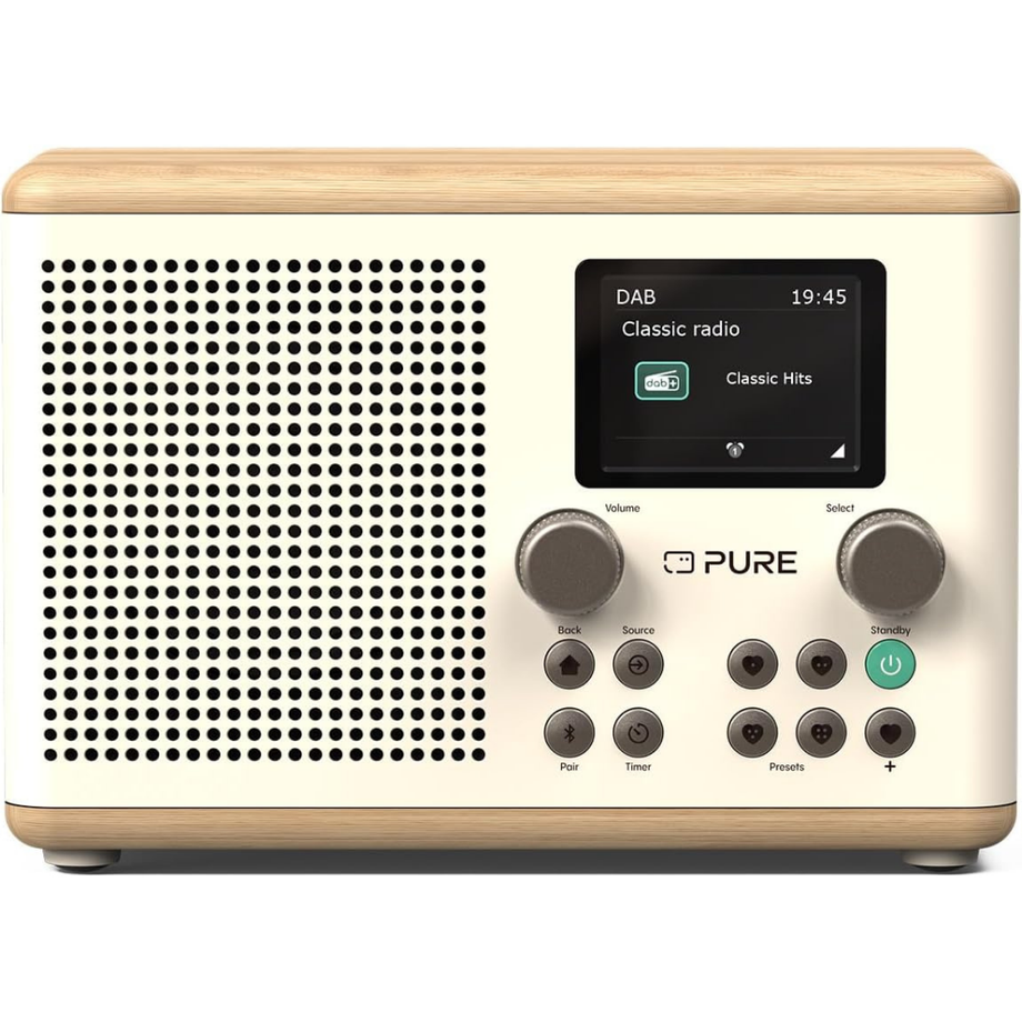 H4 Dijital Mutfak Radyo, DAB+/FM, Bluetooth 5.3, USB, AUX, Zamanlayıcı ve Çalar Saat Özellikli