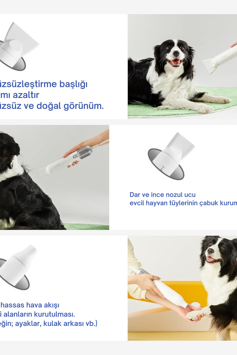 F1 Blower Köpek Kurutma Makinesi, Sessiz, Taşınabilir ve Hızlı Kurutma