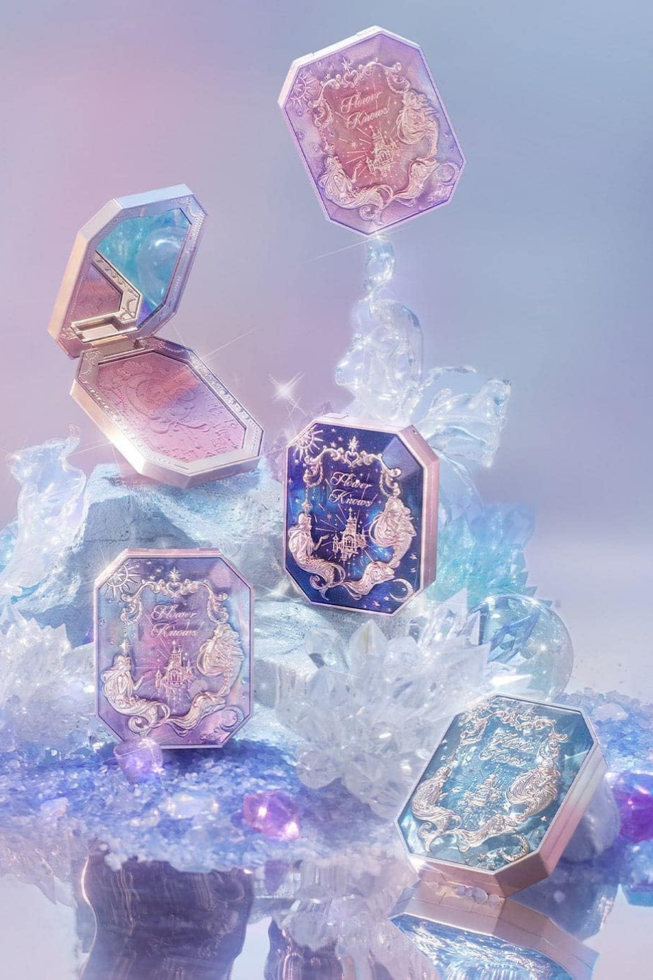 Moonlight Mermaid Degrade Kabartmalı Allık Paleti