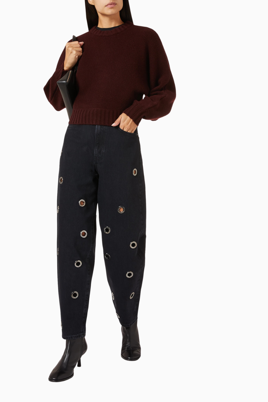 The Narrow Grommet Jean, Organik Denim ve Modern Metal Detaylı Tasarım