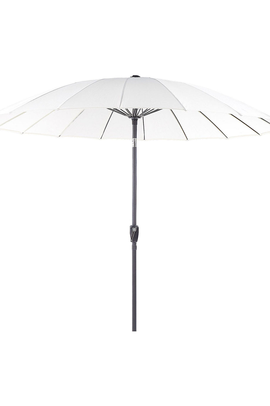 BAIA 255 cm Yuvarlak Bahçe Şemsiyesi, Açılı Ayarlanabilir, UPF 30+, Alüminyum Gövde
